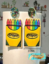 Load image into Gallery viewer, Crayon Earrings