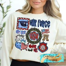 Load image into Gallery viewer, Armed Forces- Air Force, Coast Guard, Navy, Army
