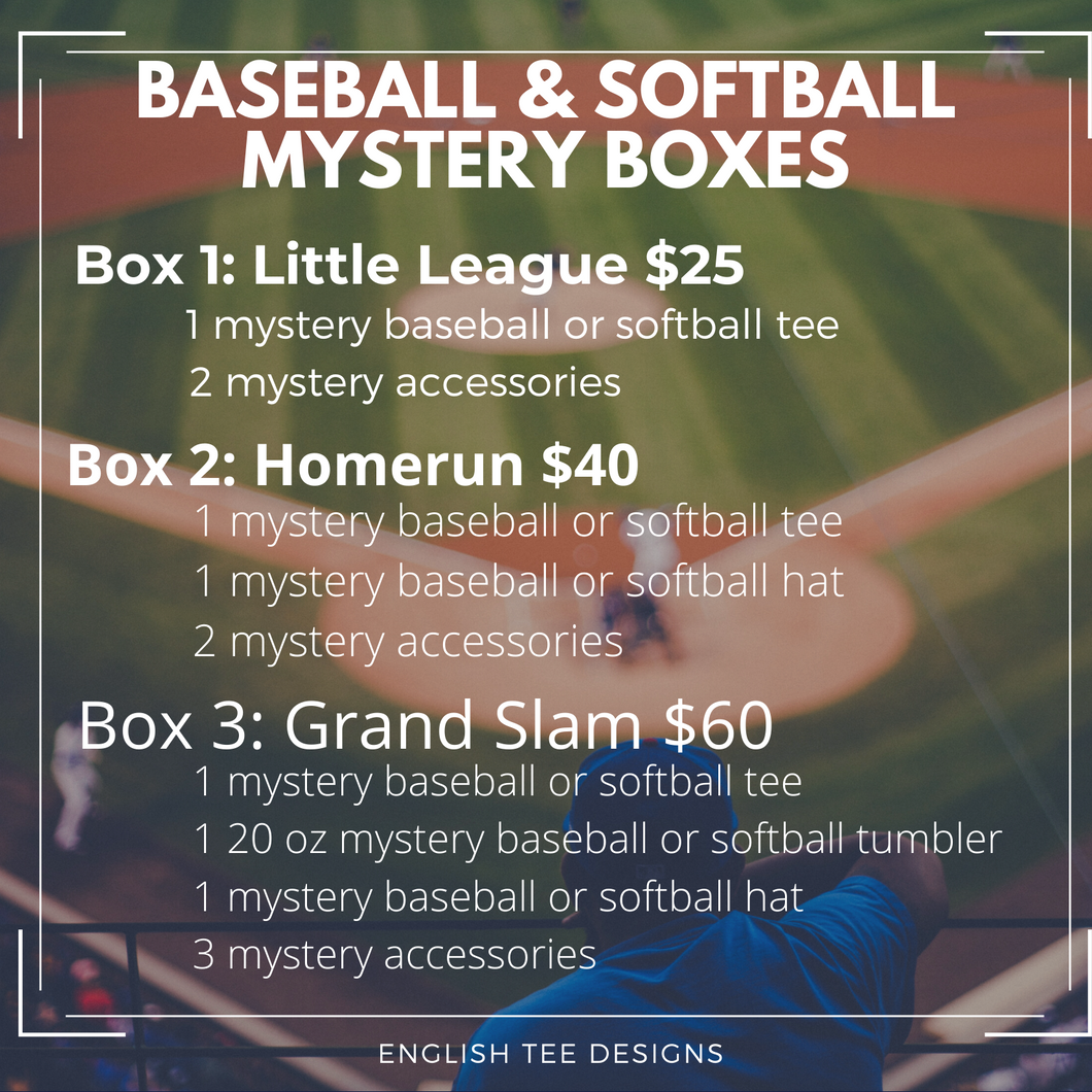 Baseball/Softball Mystery Box