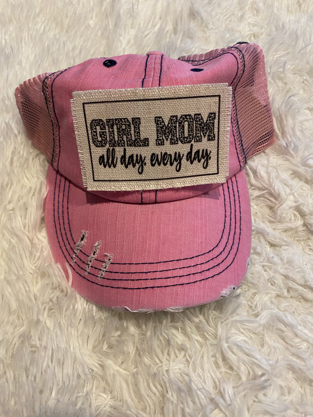 Girl Mom All Day Hat