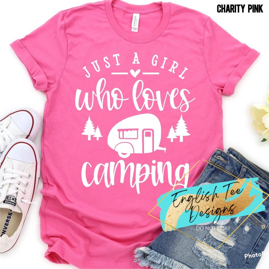 Girl Loves Camping