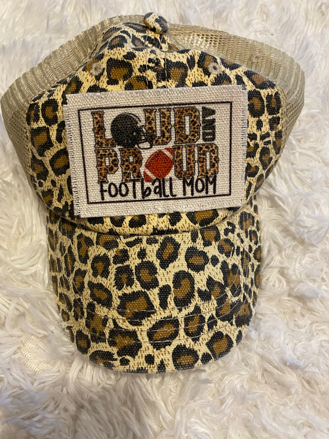 Loud & Proud Football Mom Hat