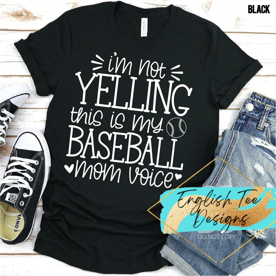 Baseball Mom Voice