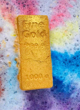 Load image into Gallery viewer, Gold Brick Bath Bomb
